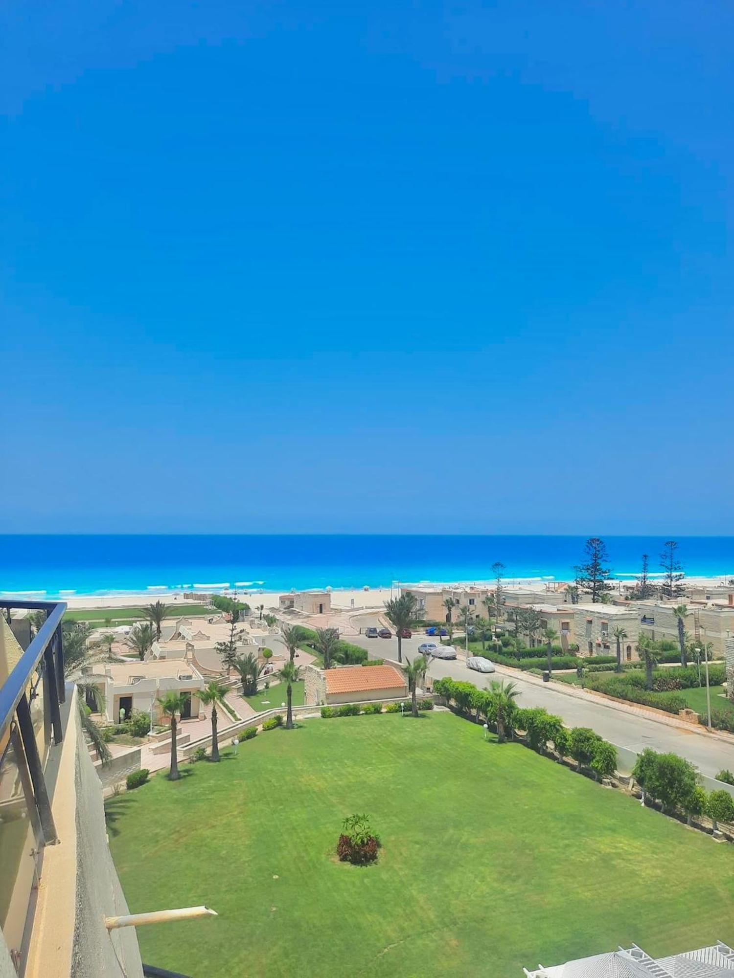 Borg El Arab Beach Resort מראה חיצוני תמונה View of the Mediterranean Sea from the city